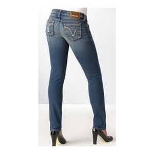 Prvcy Santa Monica Low Rise Bootcut Jeans 27 EUC